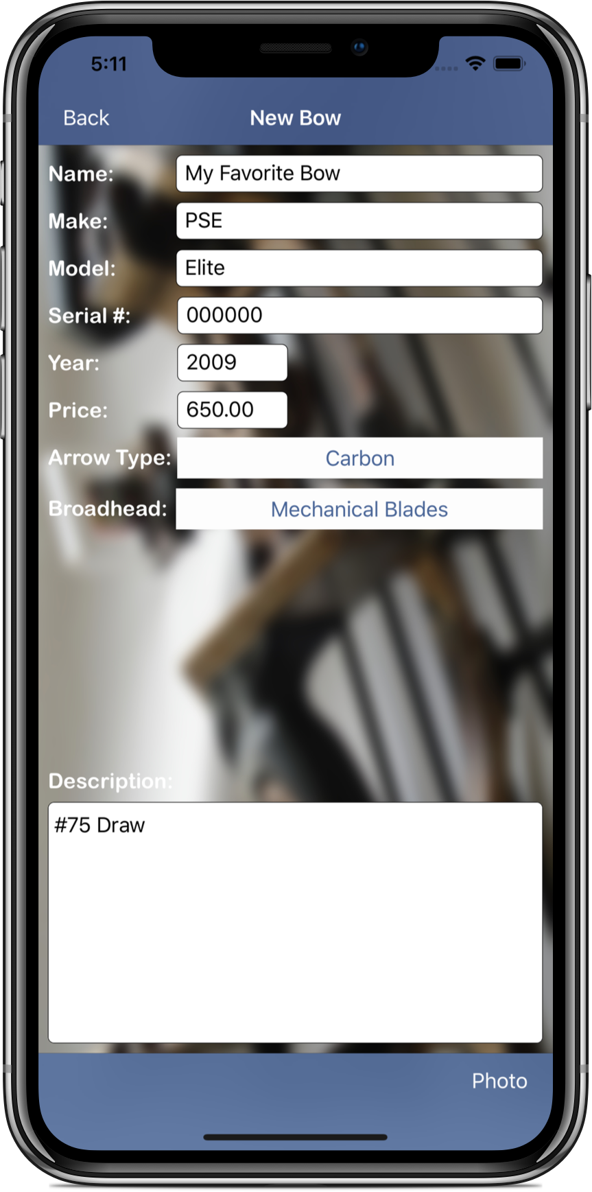 iHunterProWeaponData
